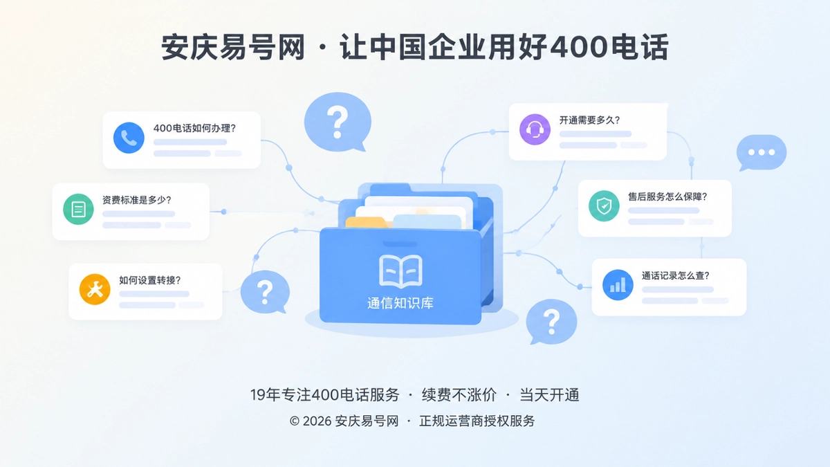 2026年400电话帮助中心：把办理后问题处理变成通信资产